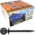 #8 x 1-5/8' Round Washer Head Truss Head Screw. Torx/Star Drive Head Wood Screws. Multipurpose Cabinet, Furniture, Siding and Trim and General Construction - 19 Pounds ~3000 Screws
