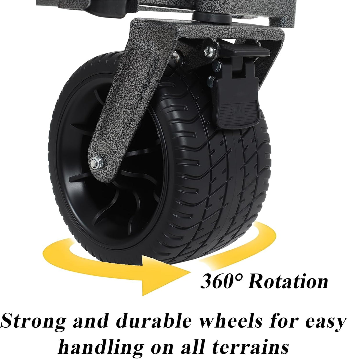 3-in-1 Convertible Folding Wagon Cart with Bench Seat & Storage - 500lbs Heavy-Duty Utility Wagon, 180L Capacity All-Terrain Wheels for Camping, Beach, Sports, Garden (Purple)