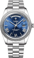 CADISEN Men's Automatic MIYOTA 8285 Mechanical Watch Casual Watches for Men Waterproof Sapphire