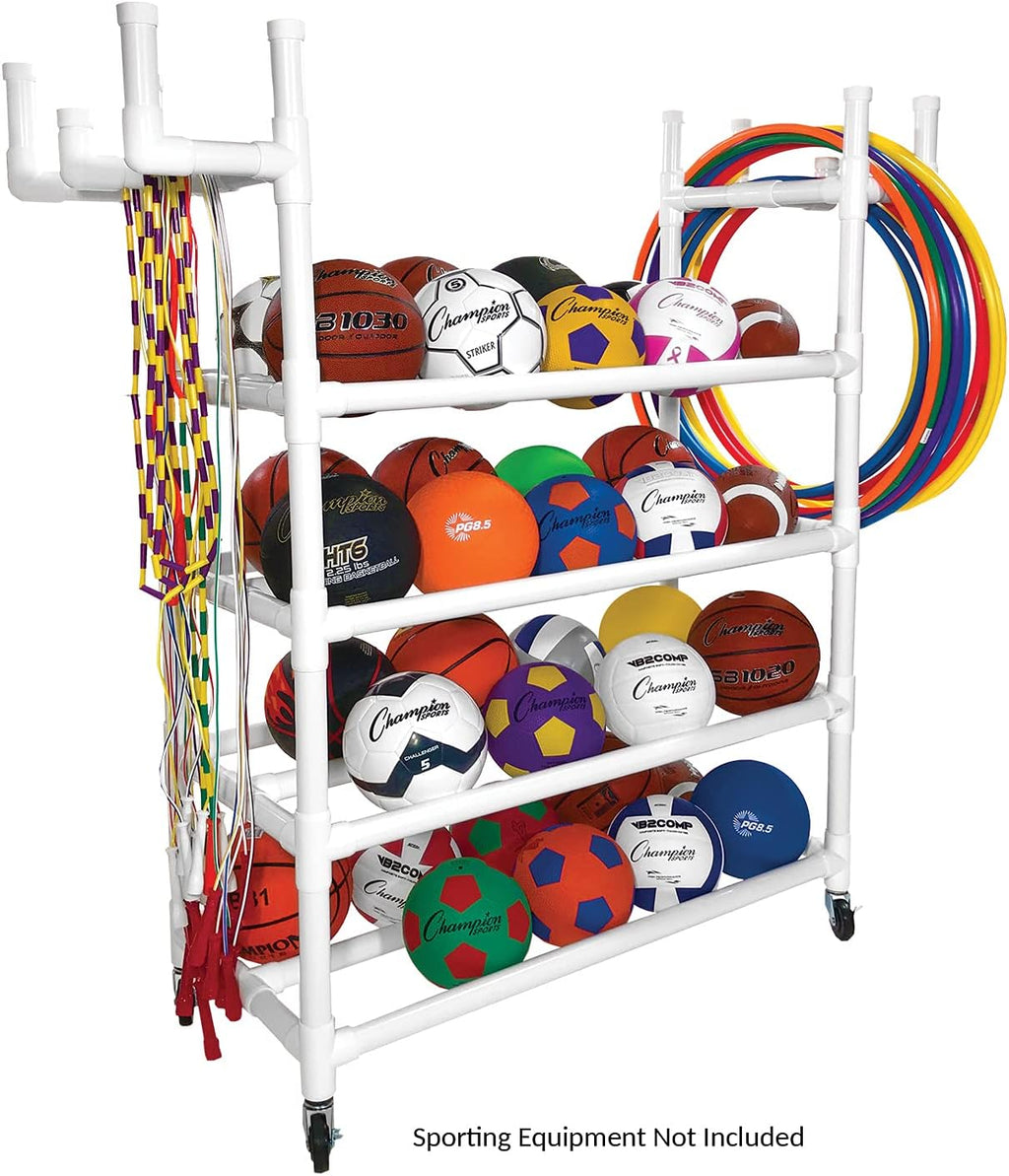Champion Sports Equipment Cart White