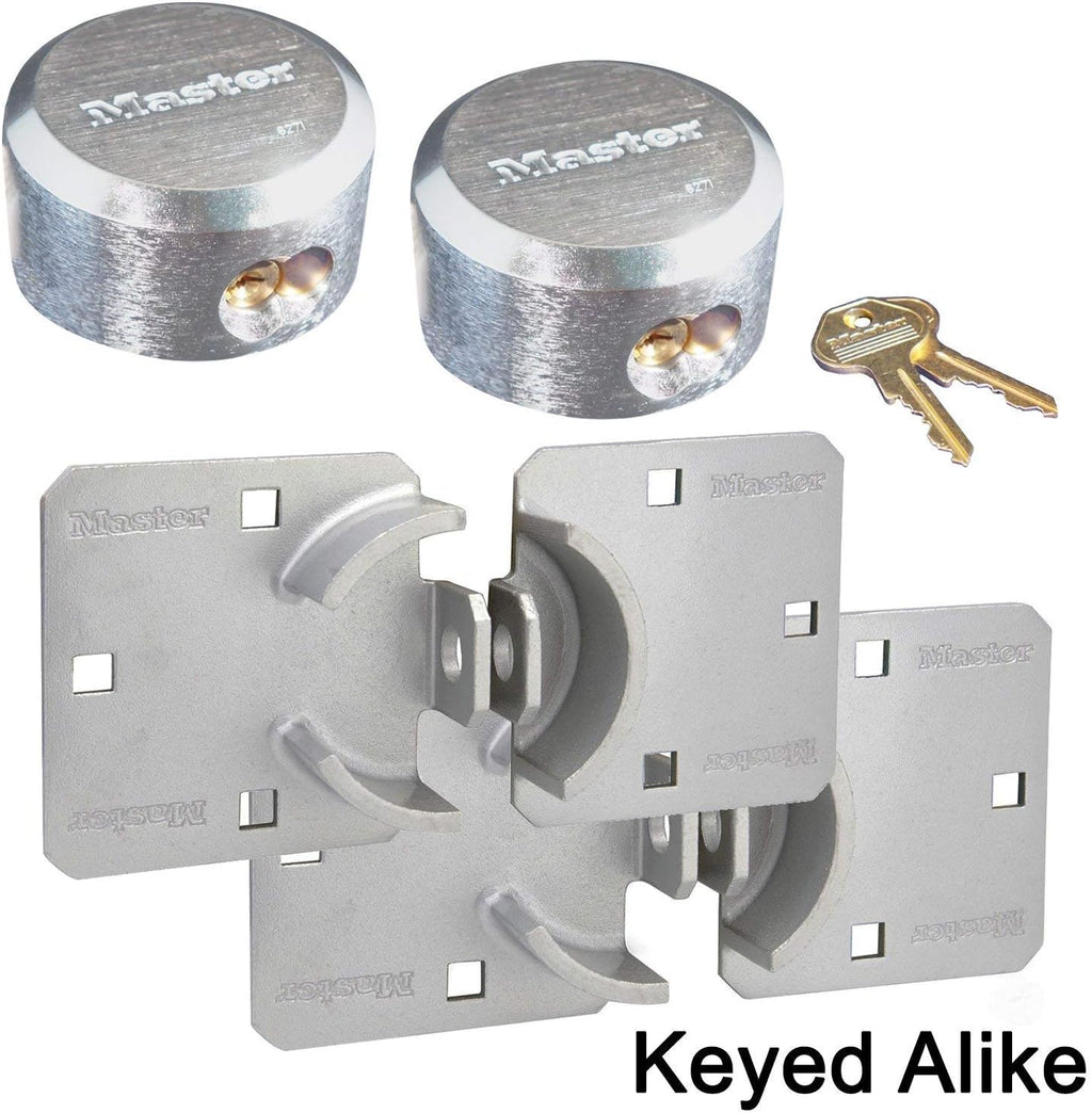 Master Lock Hasp/Hidden Shackle Keyed Alike Padlocks 770-6271KA-2