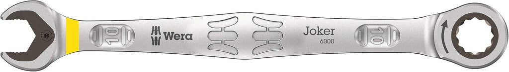 Wera - 05020015001-9631 Magnetic rail 6000 Joker 2 Ratcheting combination wrenches set, 5 pieces