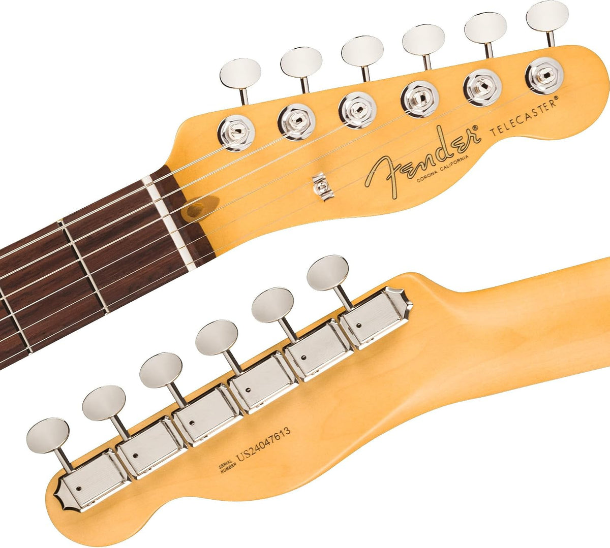 Fender American Professional Classic Telecaster - 3-Color Sunburst Bundle with Gig Bag, Strap, Cable, and Guitar Cleaning Kit