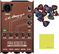 LR Baggs para DI Acoustic Guitar Preamp and 5-Band EQ Bundle w/ 12-Pack Fender Guitar Picks & Liquid Audio Polishing Cloth