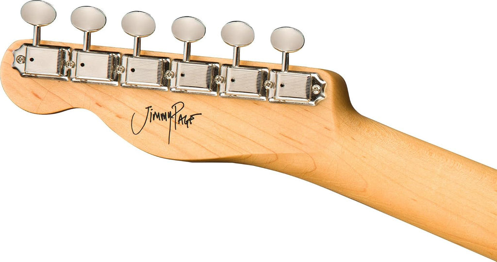 Fender Jimmy Page Telecaster - Natural Bundle with Case, Strap, Cable, and Guitar Cleaning Kit