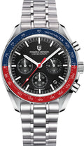 Pagani Design 1701 V3 Men's Chronograph Quartz Dial 40mm VK63 Movement Stainless Steel Mirror Sapphire Watch 100 Meter Water Resistant Sport Watch