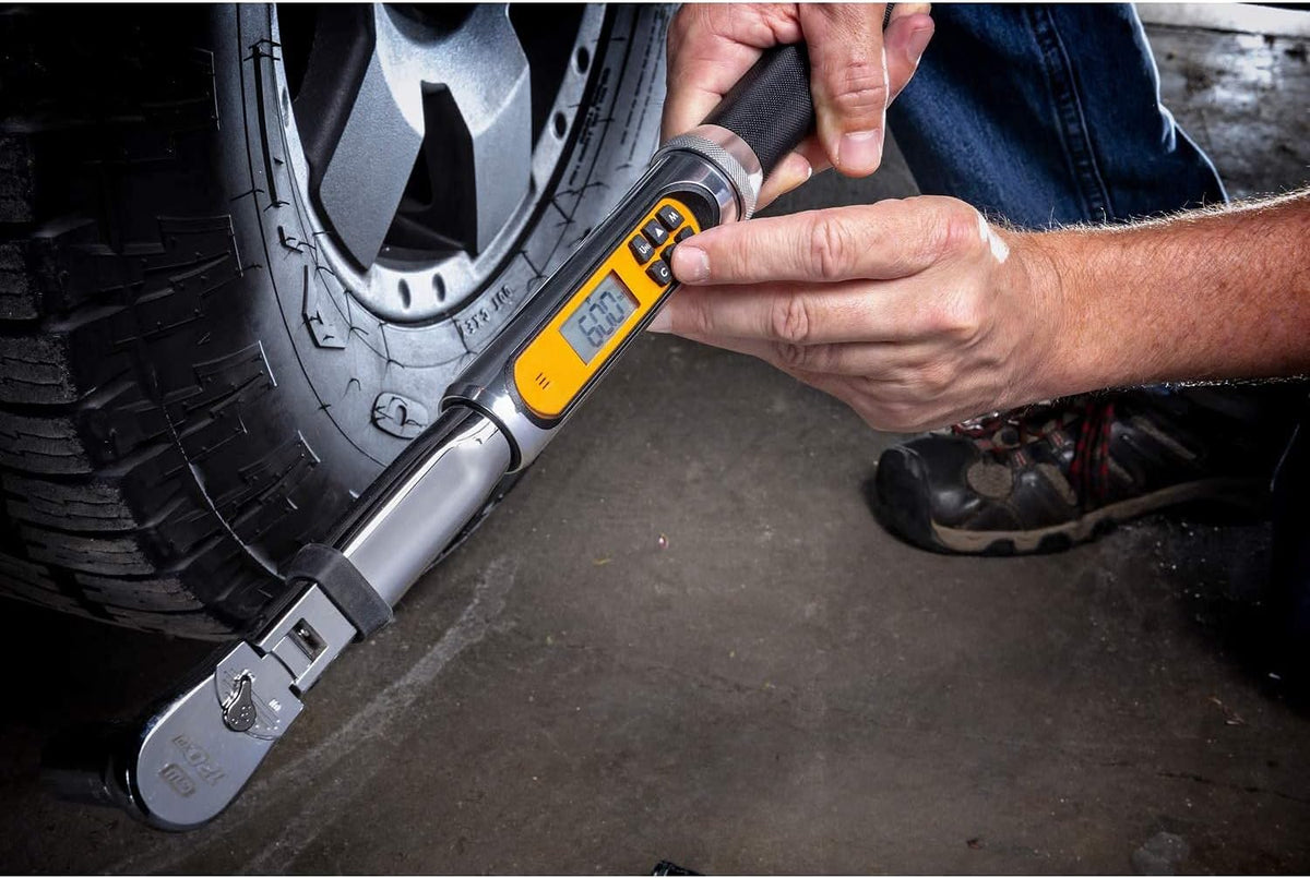 GEARWRENCH 1/2' Drive 120XP Flex Head Electronic Torque Wrench with Angle - 85196