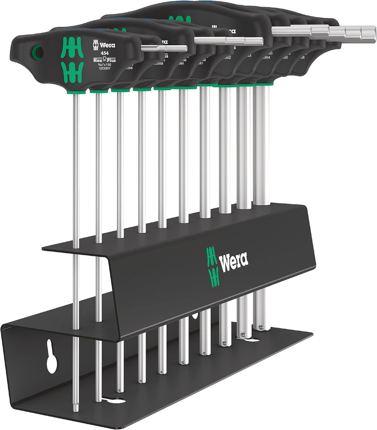 454/10 HF Imperial 2 Screwdrvr T-handle Hex-Plus 10 pcs