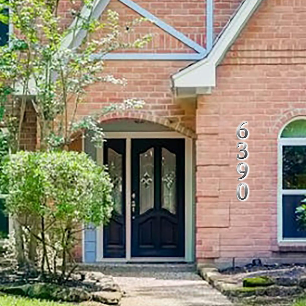 Backlit LED Illuminated House Address Numbers 20', Lighted House Numbers For A Safe And Modern, Large Modern Illuminated Address Numbers For Outside Street Yard,Z