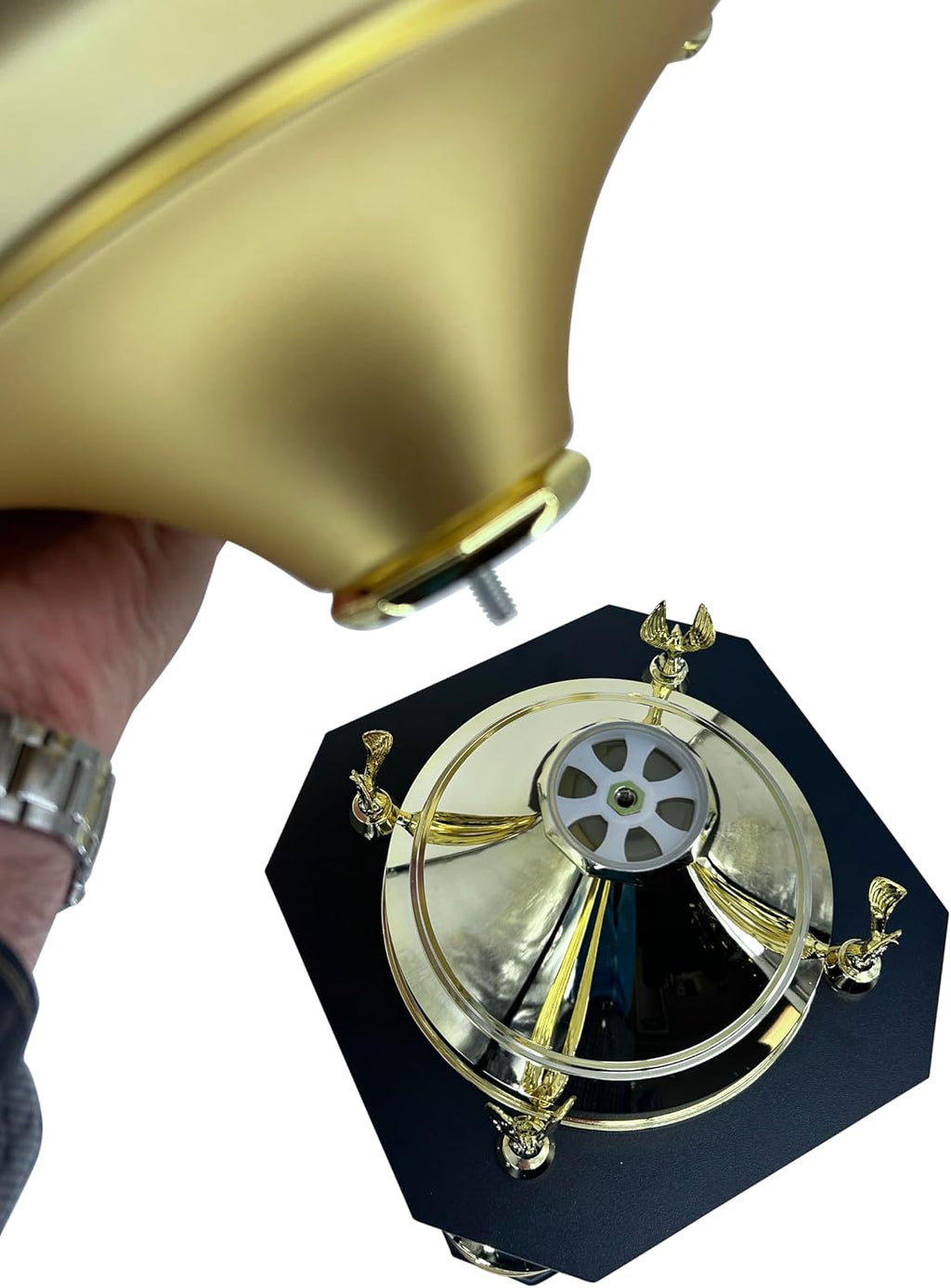 Express Medals Various Sport Giant 54 Inch Tall 19 Inch Wide 4 Post Column Gold Red or Blue Trophy Cup Award Includes Attached Plate with up to 5 Lines of Your Custom Engraved Text. Weighs 11 lbs.