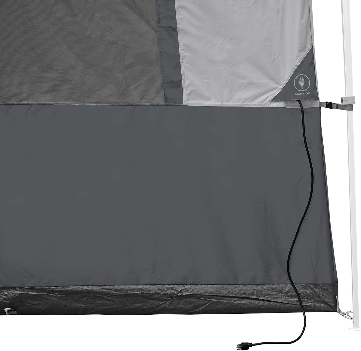 E-Z UP Camping Cube Sport, Converts 10' Angled Leg Canopy into Camping Tent