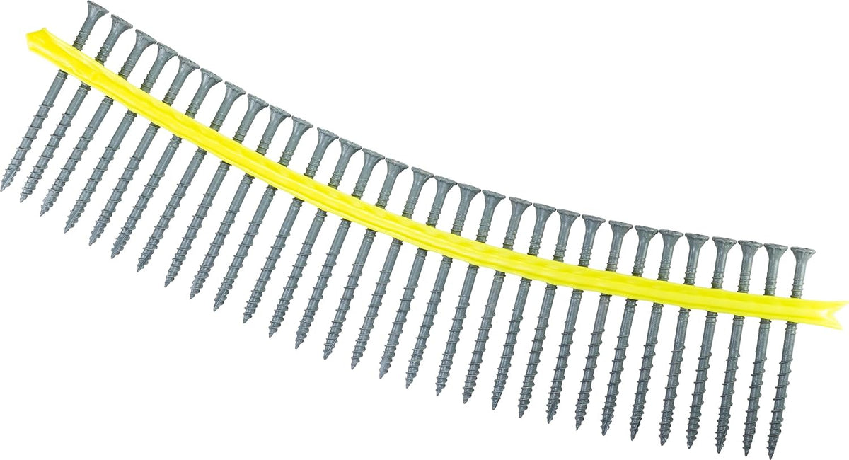 Simpson Strong-Tie DSVG3S Deck-Drive DSV Wood Screw (Collated) — #10 x 3 in. T25 6-Lobe, Gray (1000-Qty)
