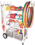Champion Sports High-Impact All-Terrain Cart - 53' L x 19' W x 59' H - White