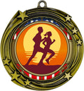 All Quality Stars Design Running Medal - 1st, 2nd, 3rd Place