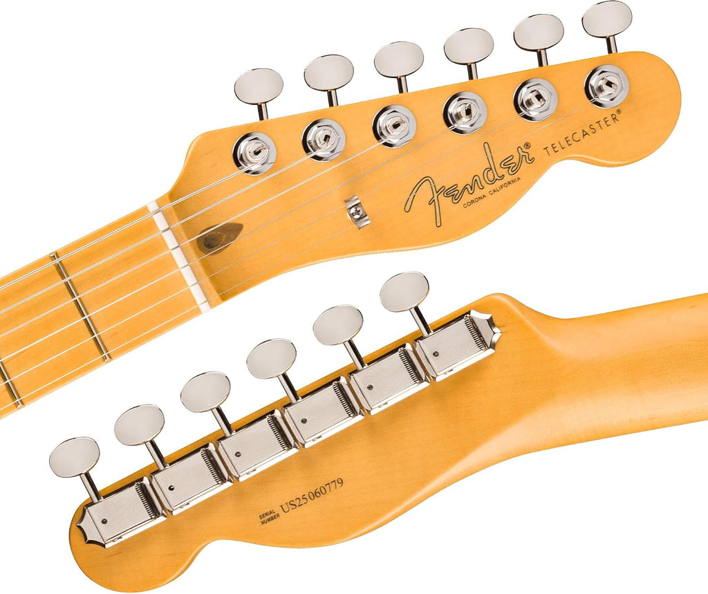Fender American Professional Classic Telecaster - Butterscotch Blonde Bundle with Gig Bag, Strap, Cable, and Guitar Cleaning Kit