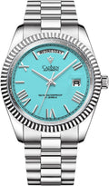 CADISEN Men's Automatic MIYOTA 8285 Mechanical Watch Casual Watches for Men Waterproof Sapphire