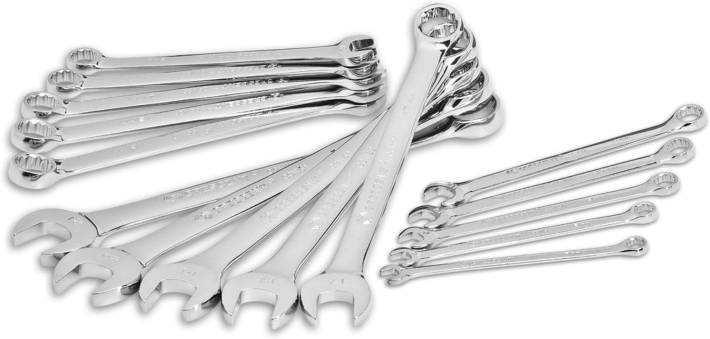 Crescent 12 Point Metric Combination Wrench Set with Tool Roll - CCWS5-05 (15 Count)(Pack of 4)
