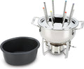 All-Clad Specialty Stainless Steel Fondue Set 12 Piece Pots and Pans, Cookware Silver