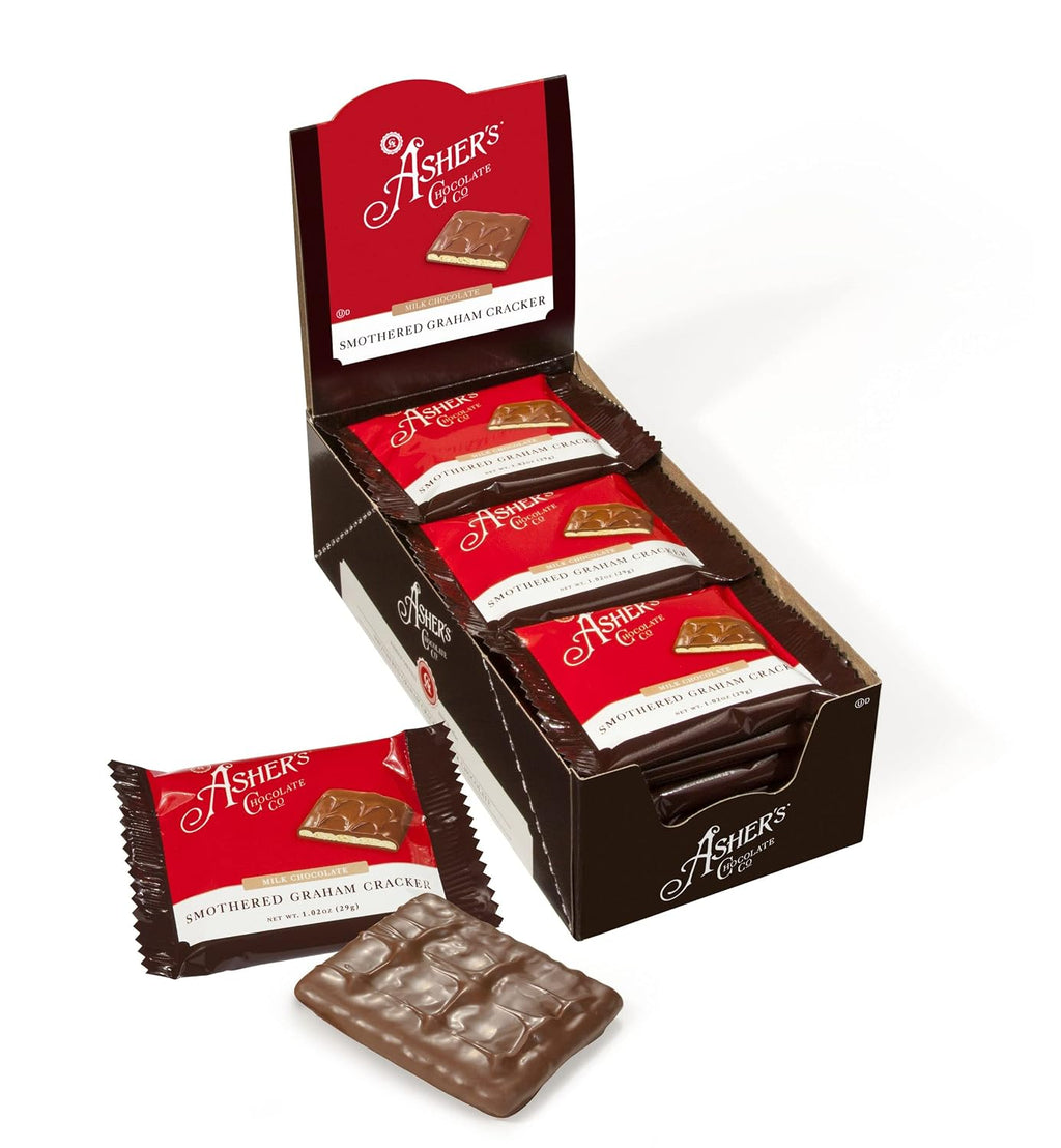 Hand-Crafted 38 Piece customizable chocolate gift basket of gourmet chocolates, cookies, and crunches. Tasty treats selected for businesses, clients, employees, birthdays, thank you and more!