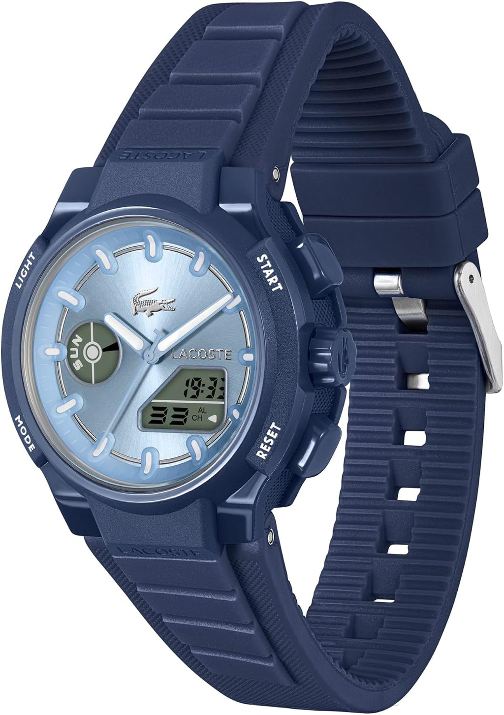 Lacoste LC33 Women's Analog-Digital Quartz Watch with Chronograph, Alarm and Calendar