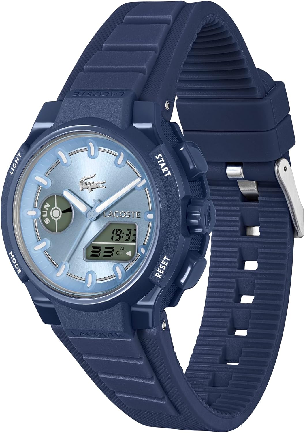 Lacoste LC33 Women's Analog-Digital Quartz Watch with Chronograph, Alarm and Calendar