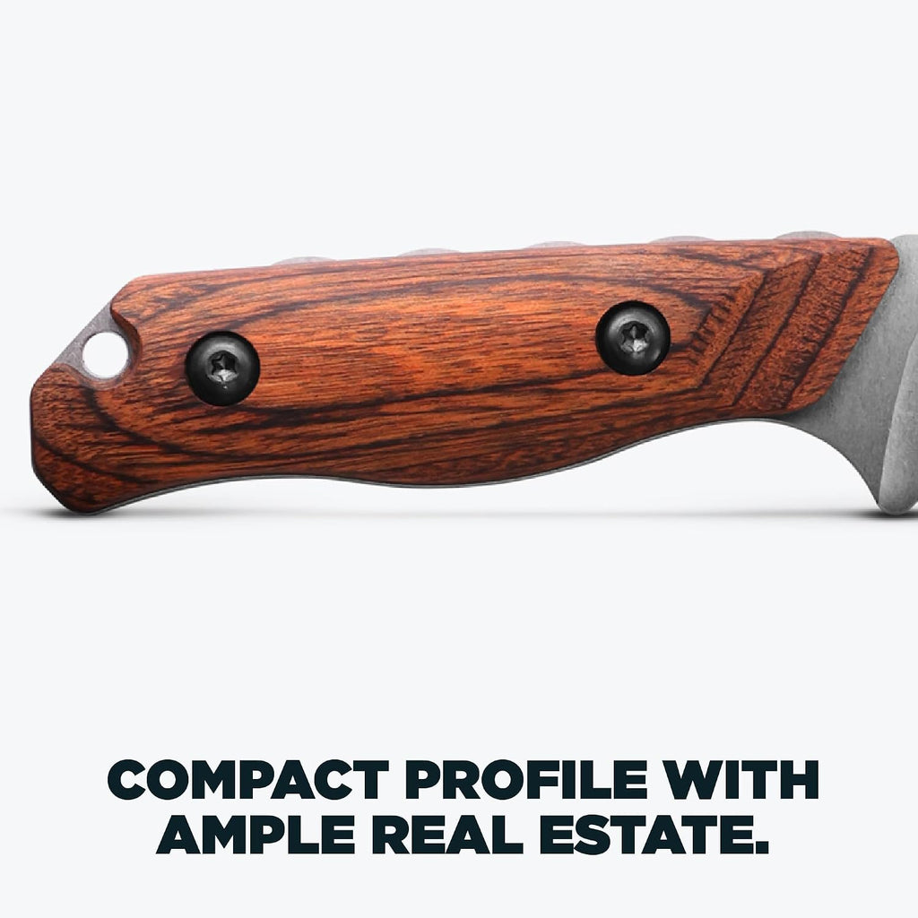 Benchmade - Hidden Canyon Hunter 15017 Fixed Blade Hunting Knife with Wooden Handle (15017)
