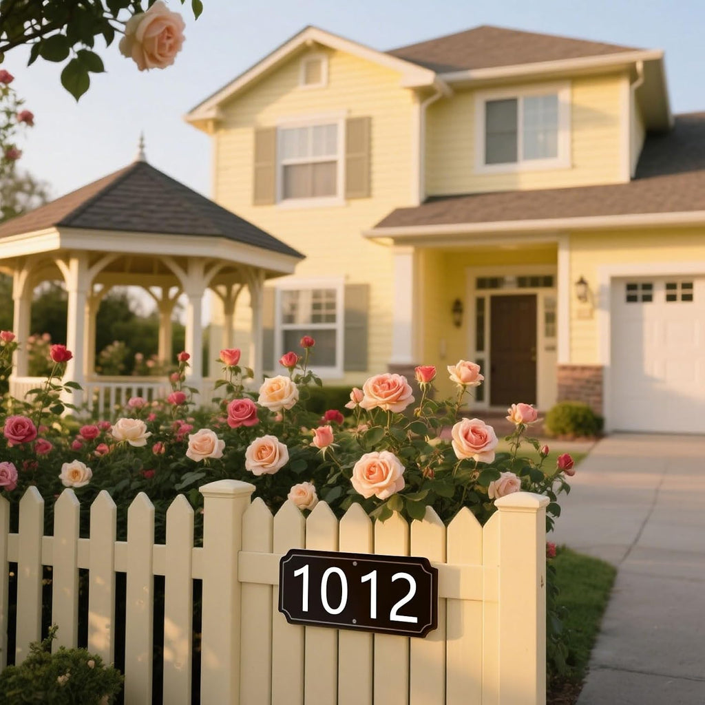 28 Inch White House Numbers for Outside, Metal Letters for Outdoor Signs, Anti-rust Aluminium House Address Letters for Front Door, Office, and Garden Decoration (Number 2)