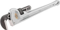 RIDGID 31110 Model 836 36' Aluminum Straight Pipe Wrench with 5' Pipe Capacity, 40% Lighter Aluminum Straight Plumbing Wrench with I-Beam Handle