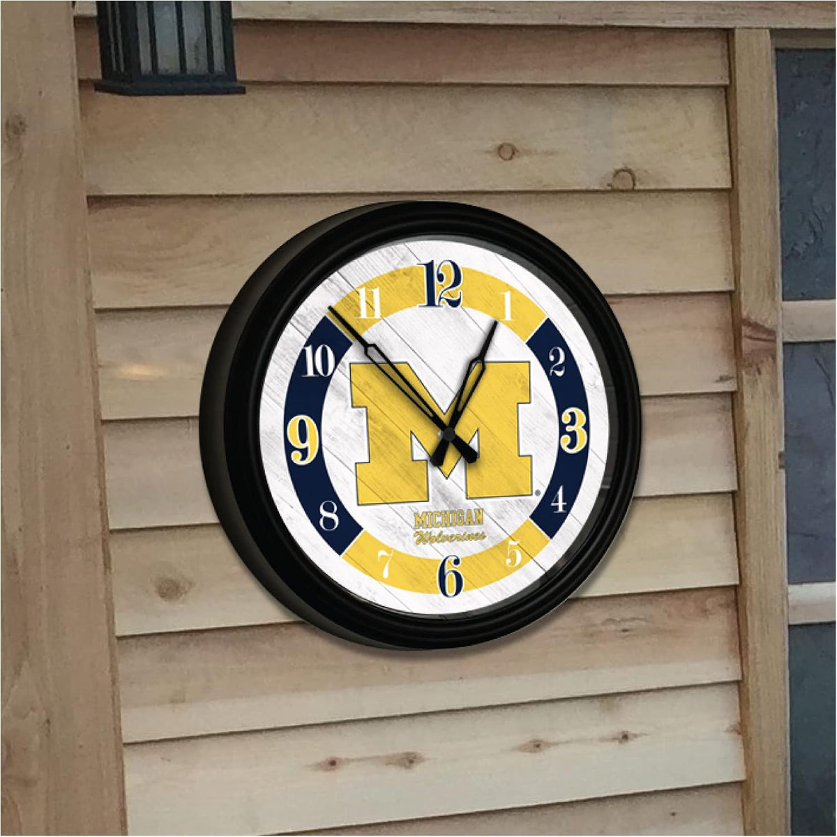 Holland Bar Stool US Naval Academy Indoor/Outdoor LED Wall Clock