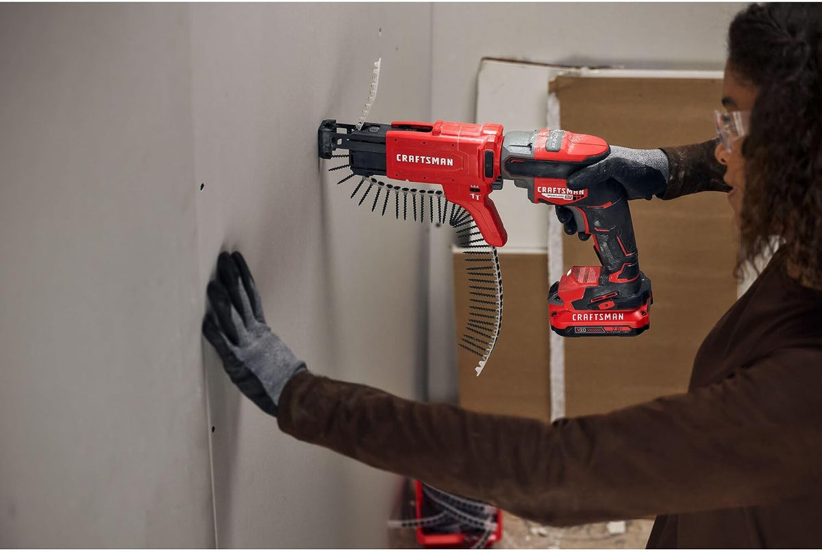CRAFTSMAN V20 Cordless Drywall Screwgun, Bare Tool Only (CMCF600B)