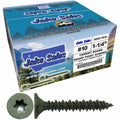 Jake Sales #10x1-1/4 Cement Board Star Head Screws Sharp Point for Fastening Cement Backer Board/Cement Board/Tile Board - T-25 Torx Head (Full Box 5000 Screw Count)