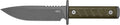 Zero Tolerance 0006 Fixed Blade Knife, Full Tang 6 inch CPM 3V Blade Field Knife, Green G10 Handle, Durable Kydex Sheath, Made in the USA