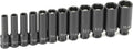 Grey Pneumatic (9712MDG) 1/4' Drive 12-Piece Deep Metric Magnetic Impact Socket Set