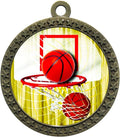 Express Medals 1 to 50 Packs Basketball Gold Medal Trophy Award with Neck Ribbon STDD212-FCL411