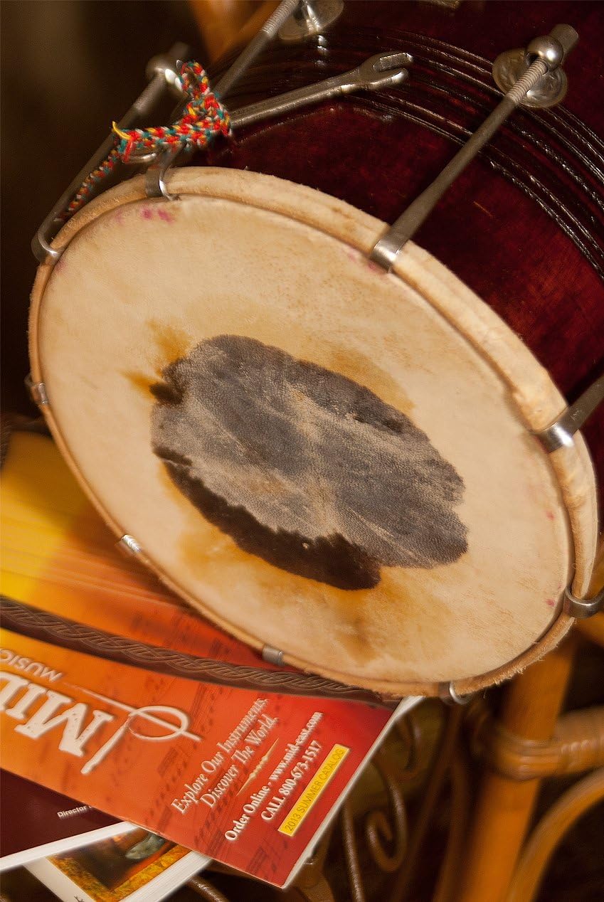 Dholak Deluxe Delhi Style Drum - Nut And Bolt