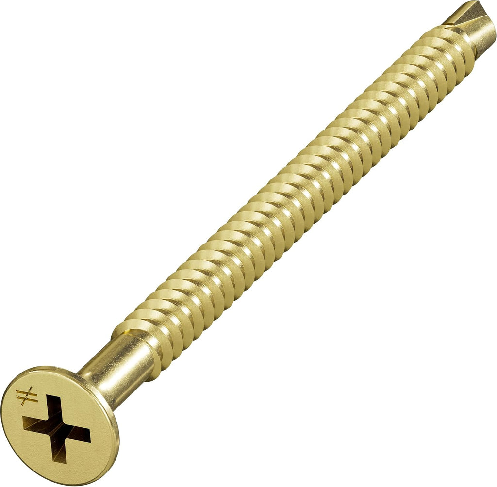 Simpson Strong-Tie DWFSD238PS DWFSD Drywall-to-CFS Screw (Collated) — #8 x 2-3/8 in. #2 Phillips, Yellow Zinc (1500-Qty)