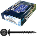 #8 x 1-5/8' Round Washer Head Truss Head Screw. Torx/Star Drive Head Wood Screws. Multipurpose Cabinet, Furniture, Siding and Trim and General Construction - 5 Pounds ~738 Screws