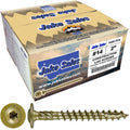 Jake Sales #14 x 2 Construction Lag Screw Exterior Coated Torx/Star Drive Heavy Duty Structural Lag Screw Far Superior to Common Lag Screws (Full Box -1400 Screw Count) Modified Truss Washer Head