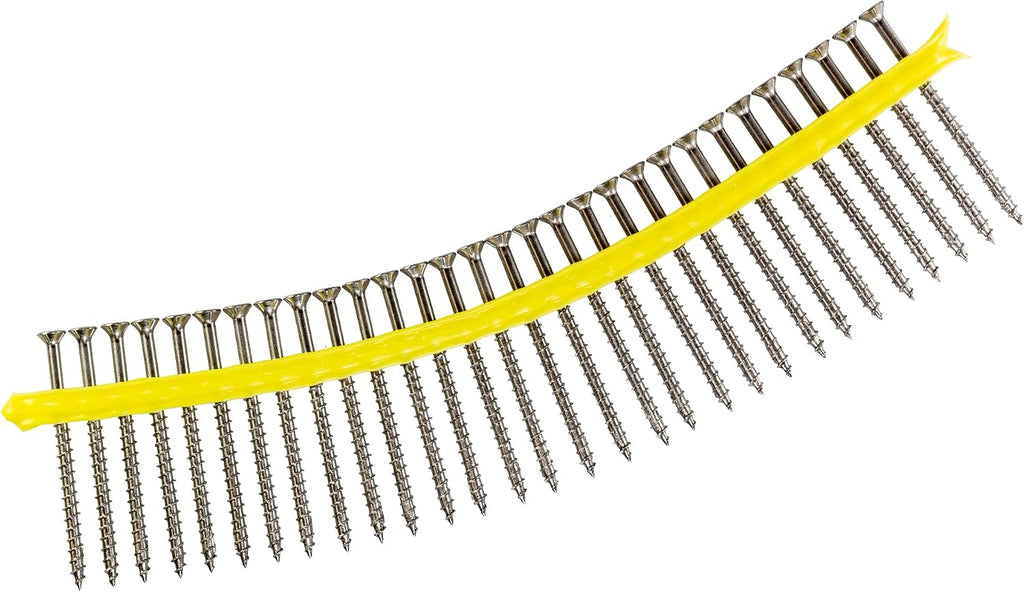 Simpson Strong-Tie SSDWP3S305 Deck-Drive DWP Wood SS Screw (Collated) #10 x 3 in. T25 6-Lobe Type 305 (1000-Qty)