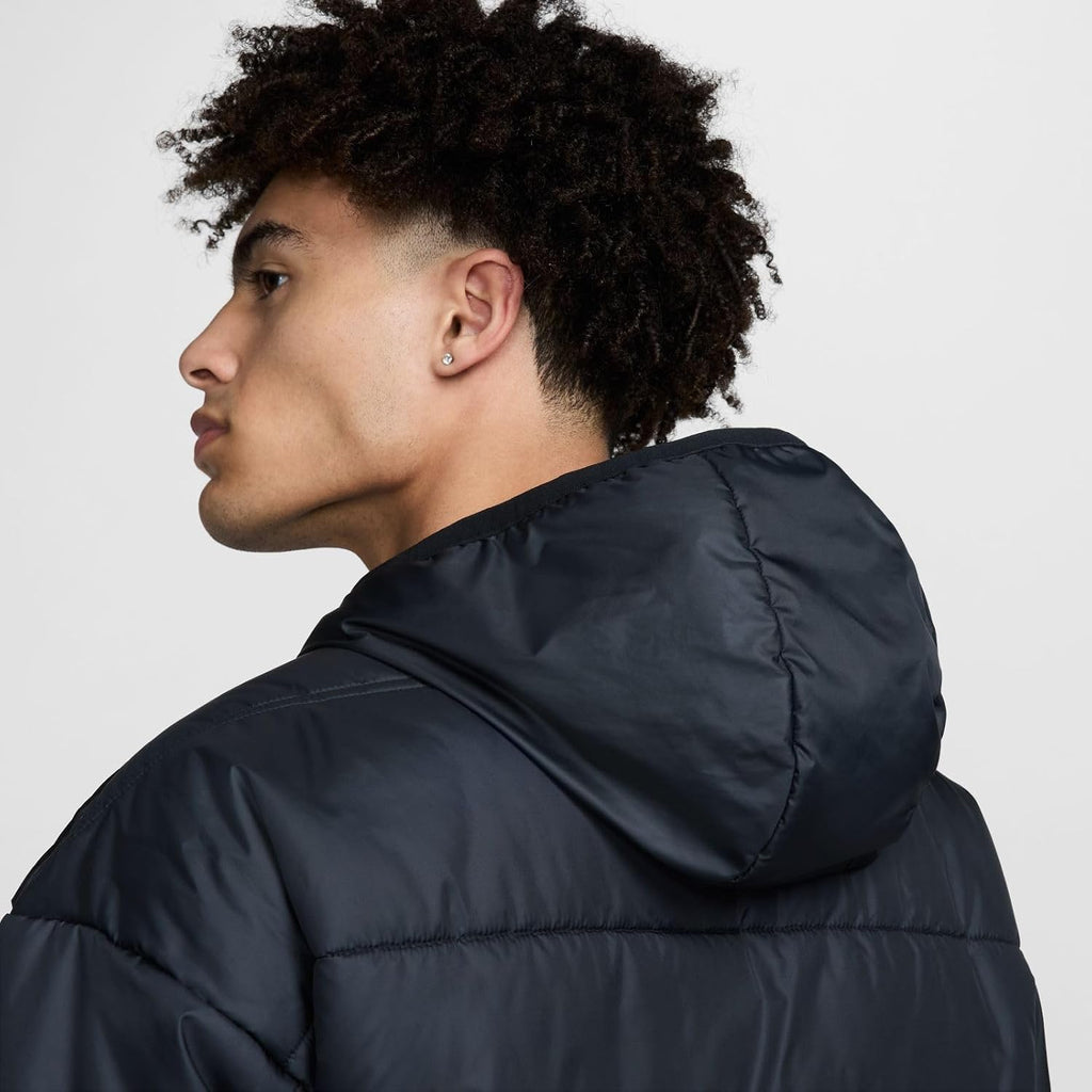 Nike Winter Jacket Therma-FIT Academy Pro 24 SDF Men's Coat with Zip Closure and Stand-Up Collar Black Small