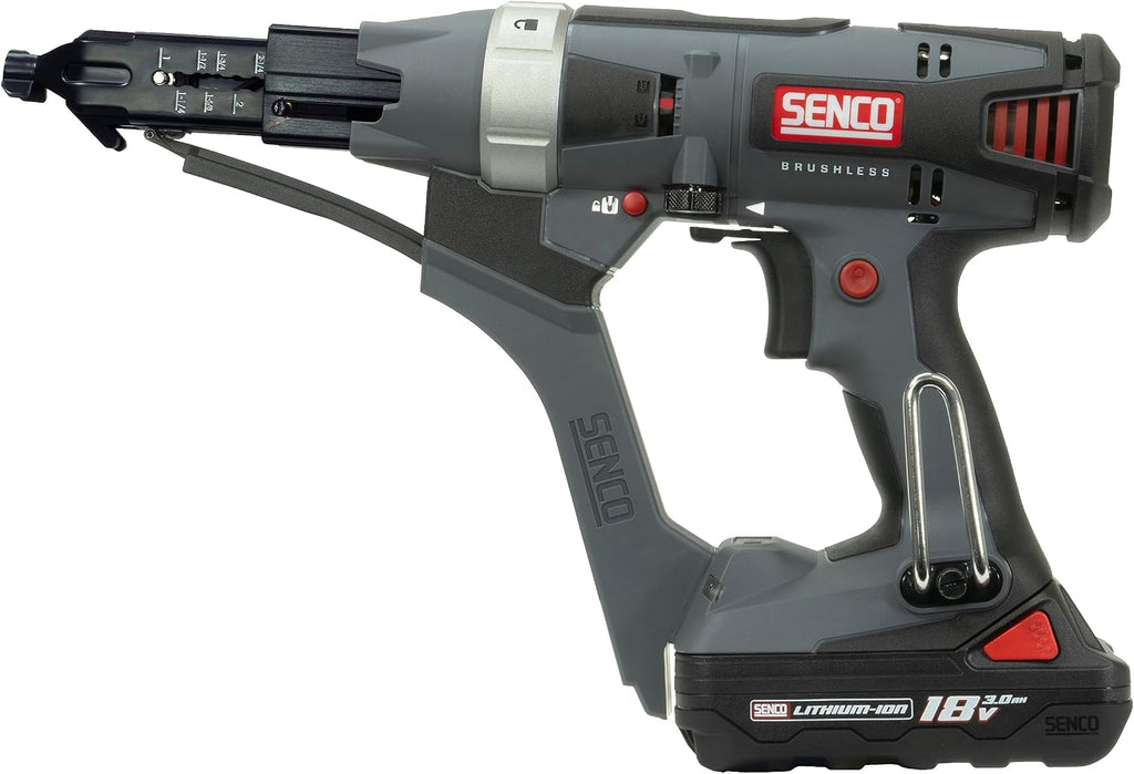 Senco DURASPIN DS322-18V 3' 2500 RPM Cordless Auto-Feed Screw Driver 10C0002N