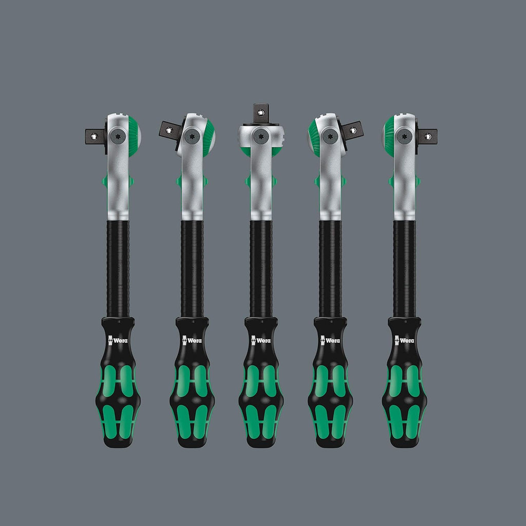 Wera - 05003536001 - Ratchet set, 8100 SB All-in Zyklop Speed ratchet set, 3/8' drive, 35 pieces