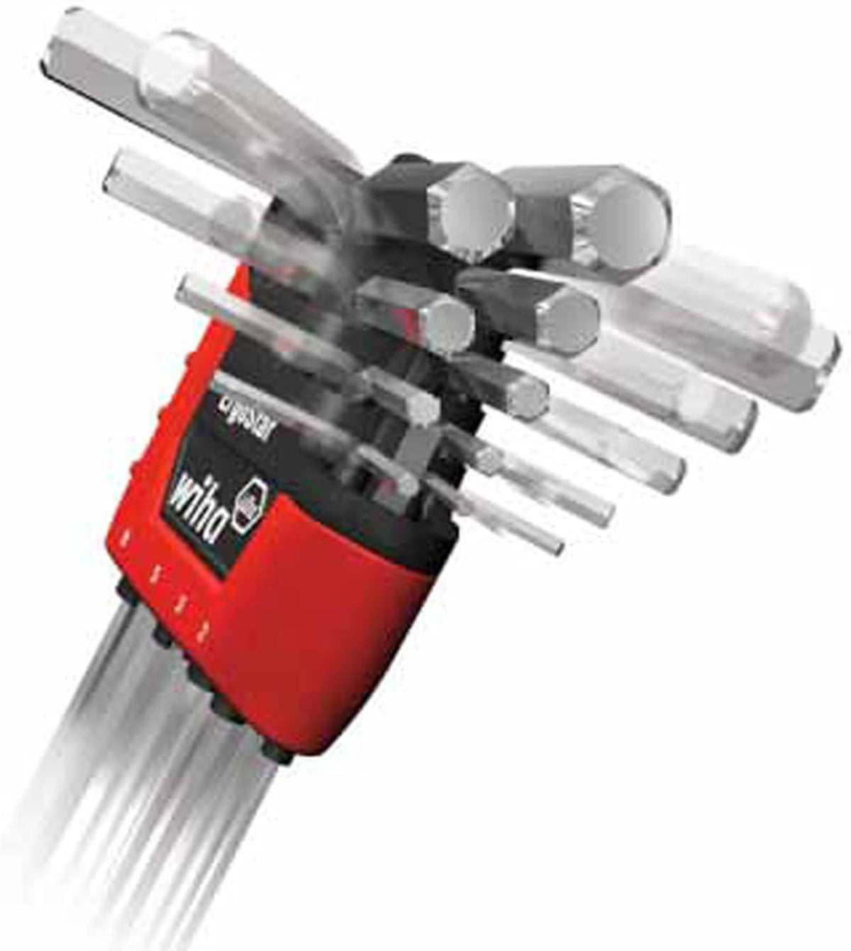 Wiha 66996 ErgoStar Ball End Hex L-Key, 9-Piece Set