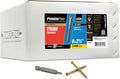 Power Pro Premium Exterior Wood Screws, #8 x 2-1/2'Inch All-Purpose Deck Screws for Outdoor Projects, T-25 Star Bit Included, Bronze, 2500 Pieces | 967886V4