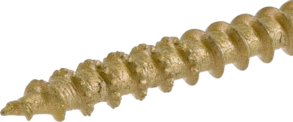Power Pro Premium Exterior Wood Screws, #8 x 1-1/4'Inch All-Purpose Deck Screws for Outdoor Projects, T-25 Star Bit Included, Bronze, 6000 Pieces | 967772V4