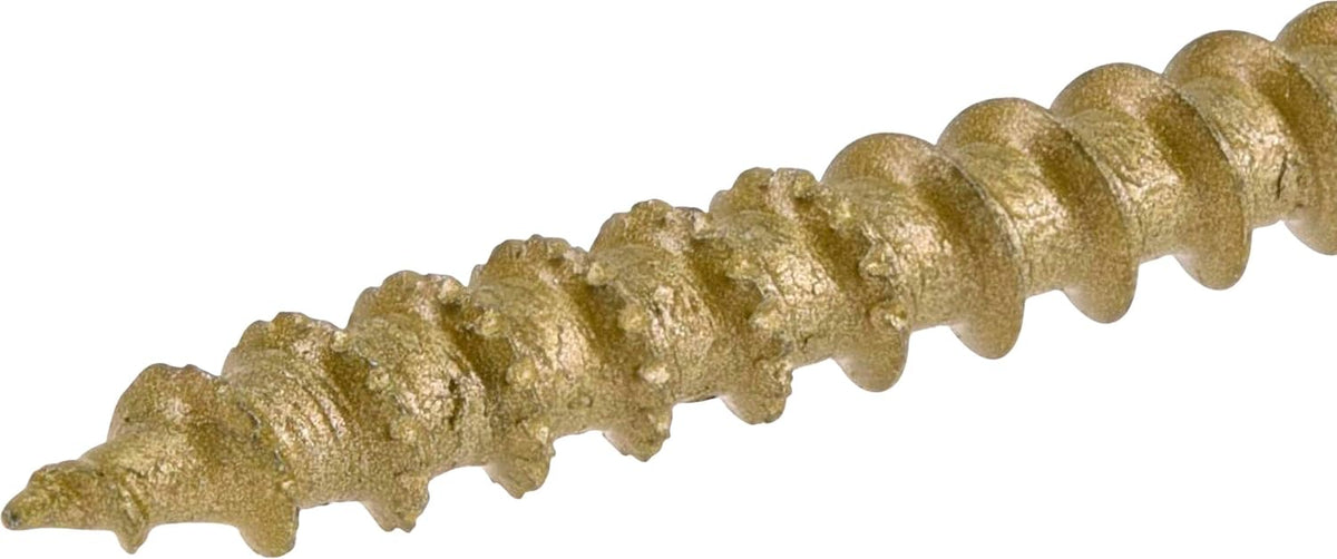 Power Pro Premium Exterior Wood Screws, #8 x 1-1/4'Inch All-Purpose Deck Screws for Outdoor Projects, T-25 Star Bit Included, Bronze, 6000 Pieces | 967772V4