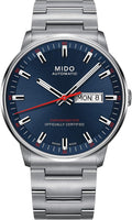 MIDO Commander Chronometer - COSC Certified Swiss Automatic Watch for Men - 40mm Stainless Steel Case