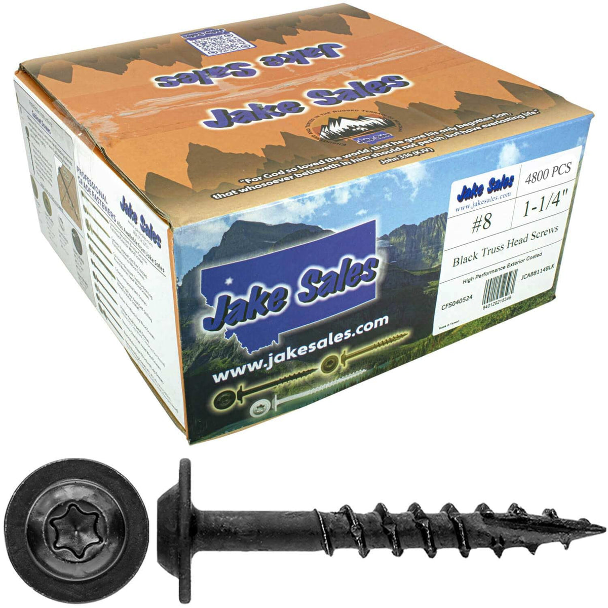 #8 x 1-1/4' Round Washer Head Truss Head Screw. Torx/Star Drive Head Wood Screws. Multipurpose Cabinet, Furniture, Siding and Trim and General Construction - 20 Pounds ~4000 Screws