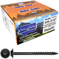 #10 x 2-1/2' Round Washer Head Truss Head Screw. Torx/Star Drive Head Wood Screws. Multipurpose Cabinet, Furniture, Siding and Trim and General Construction - 30 Pound ~1600 Screws