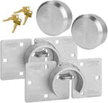 American/Master Lock (2) Keyed Alike Hidden Shackle and Hasp Combo A801 - A2010NKA-2 w/Bumpstop Technology